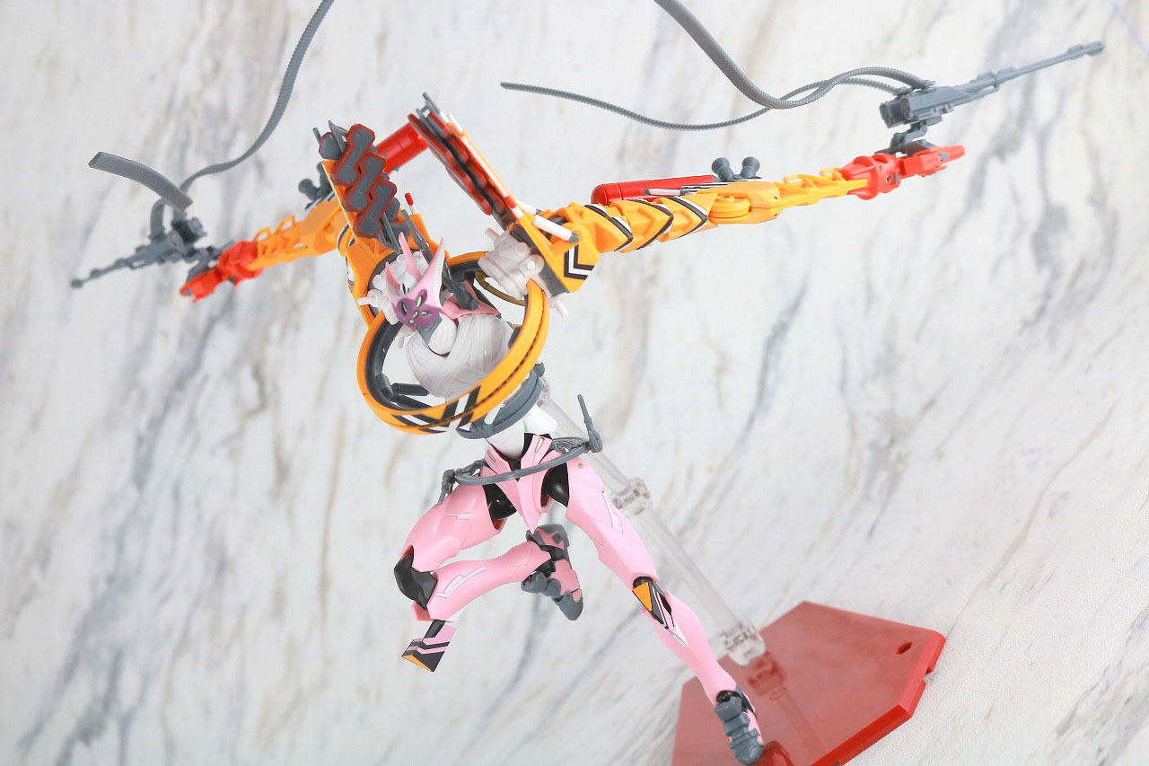 ROBOT魂　エヴァンゲリオン　8号機β　臨時戦闘形態　レビュー　アクション