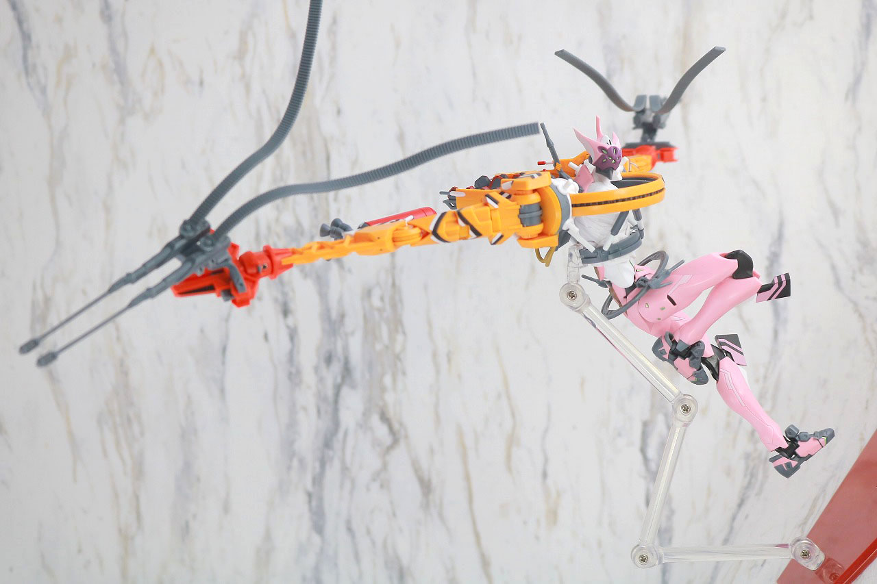 ROBOT魂　エヴァンゲリオン　8号機β　臨時戦闘形態　レビュー　アクション