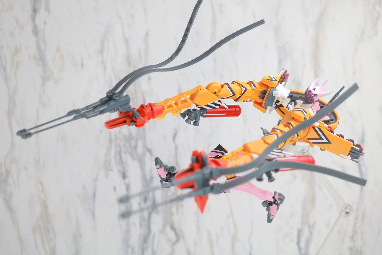 ROBOT魂　エヴァンゲリオン　8号機β　臨時戦闘形態　レビュー　アクション