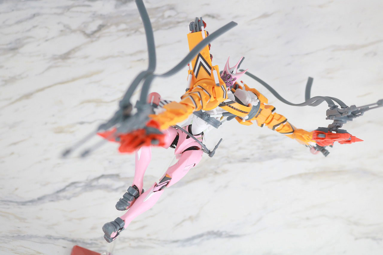 ROBOT魂　エヴァンゲリオン　8号機β　臨時戦闘形態　レビュー　アクション