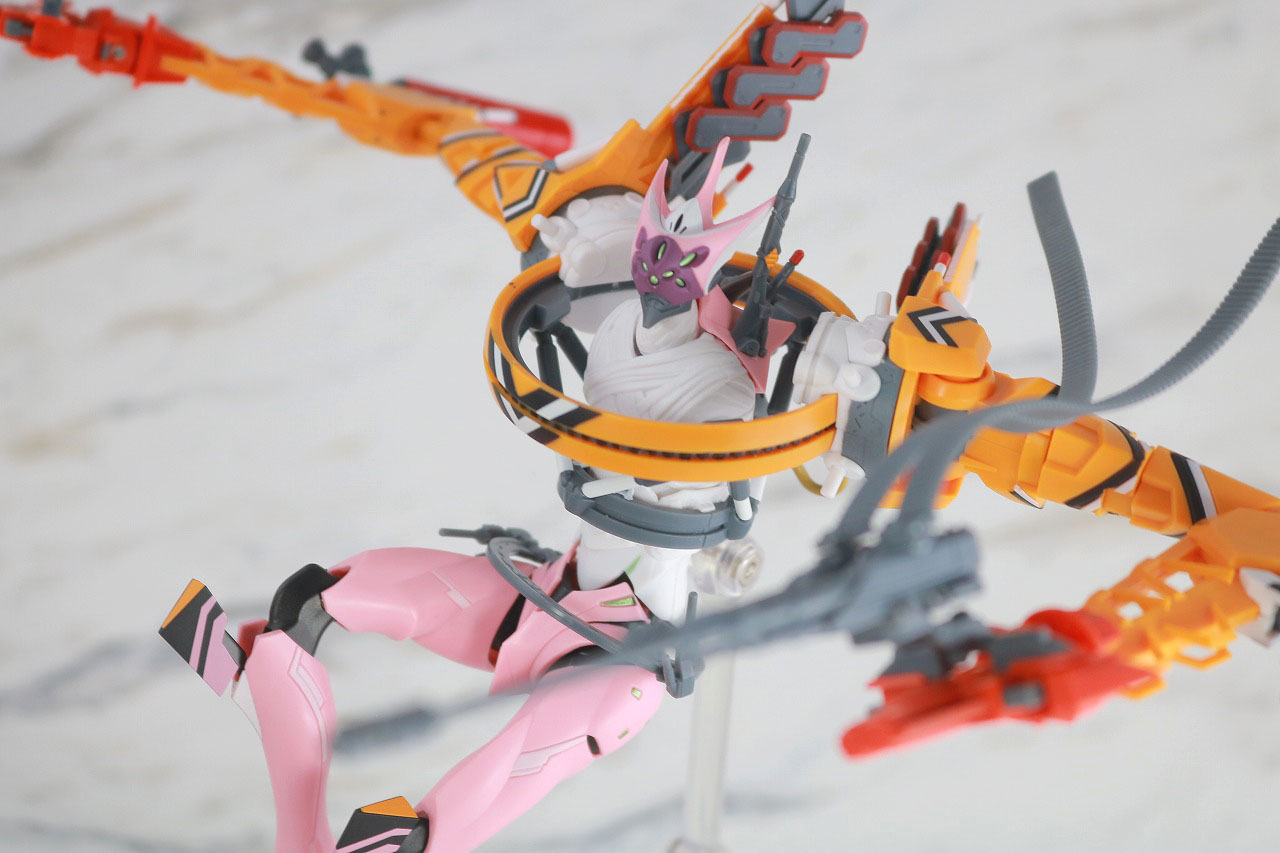 ROBOT魂　エヴァンゲリオン　8号機β　臨時戦闘形態　レビュー　アクション