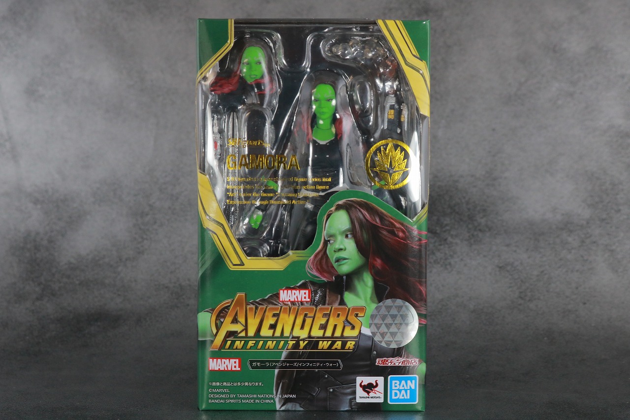 S.H.フィギュアーツ　ガモーラ　レビュー　パッケージ