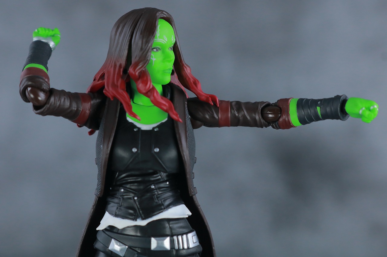 S.H.フィギュアーツ　ガモーラ　レビュー　可動範囲