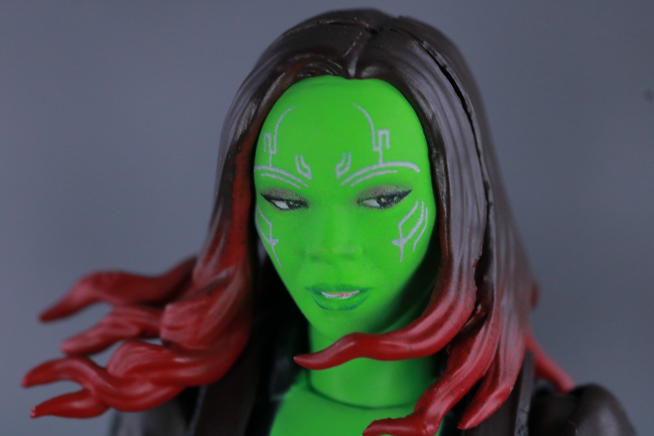 S.H.フィギュアーツ　ガモーラ　レビュー　付属品　睨み顔