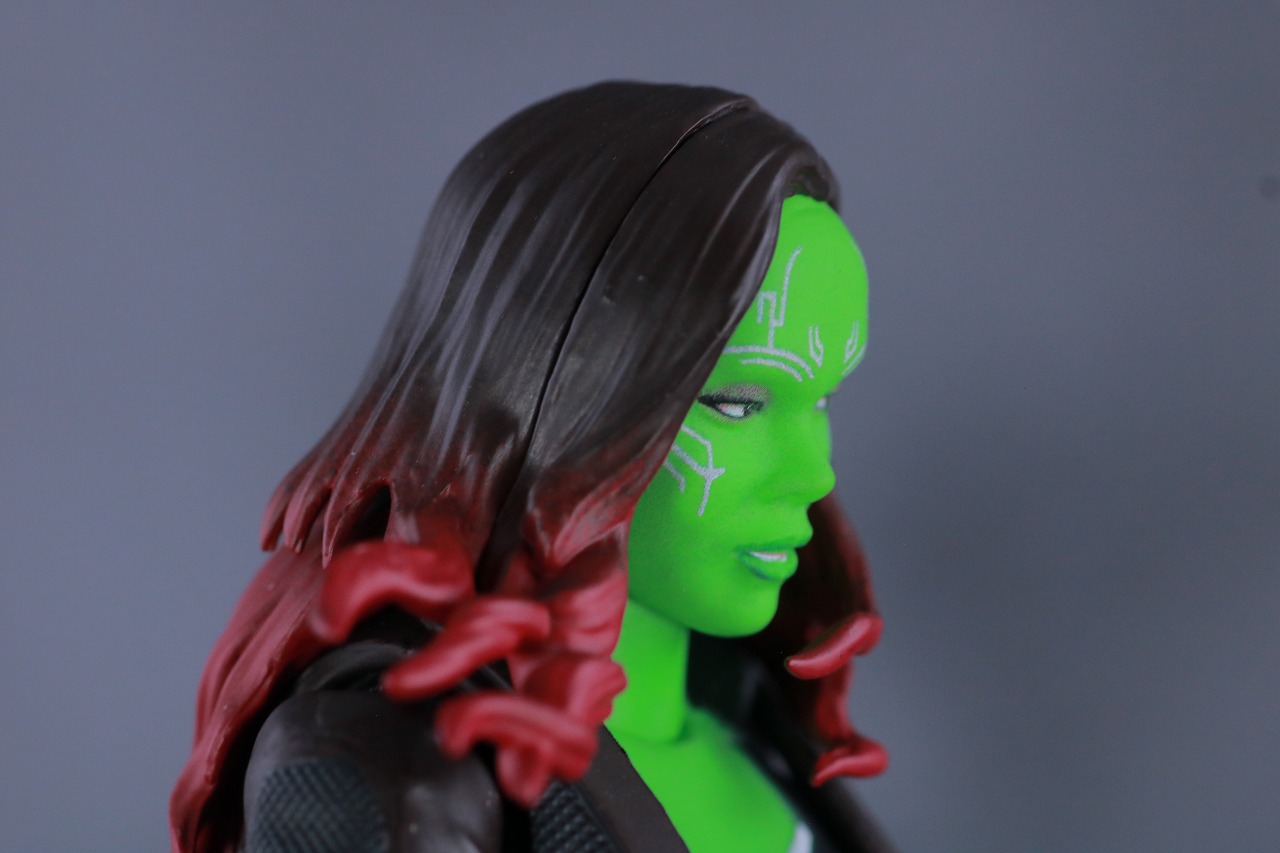 S.H.フィギュアーツ　ガモーラ　レビュー　付属品　睨み顔