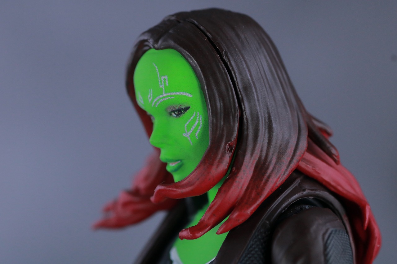 S.H.フィギュアーツ　ガモーラ　レビュー　付属品　睨み顔