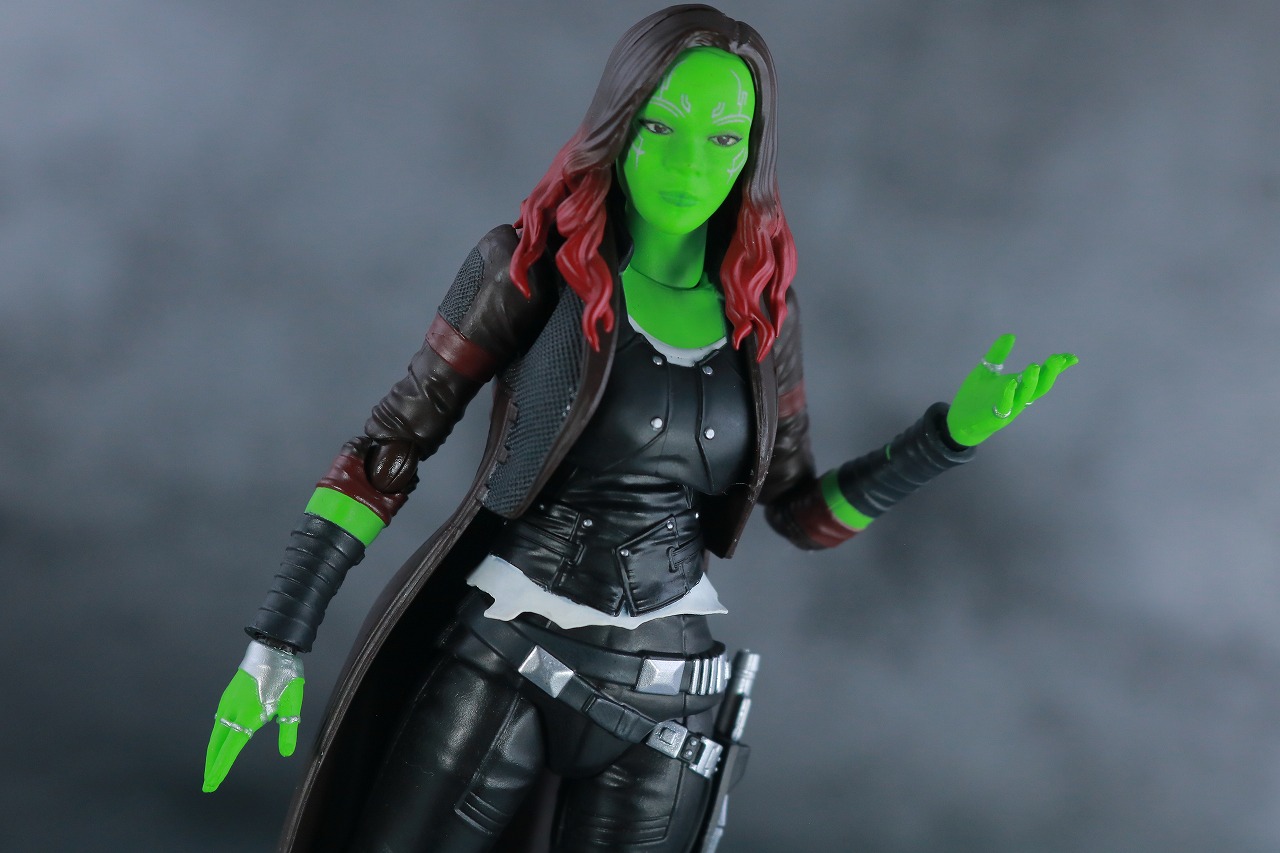 S.H.フィギュアーツ　ガモーラ　レビュー　アクション