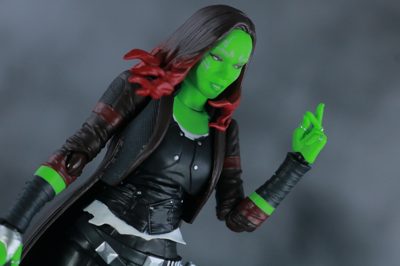 S.H.フィギュアーツ　ガモーラ　レビュー　アクション