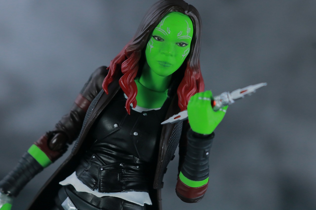 S.H.フィギュアーツ　ガモーラ　レビュー　アクション