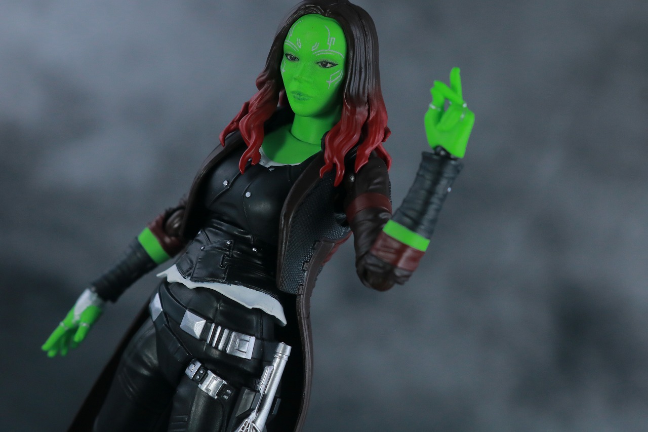 S.H.フィギュアーツ　ガモーラ　レビュー　アクション