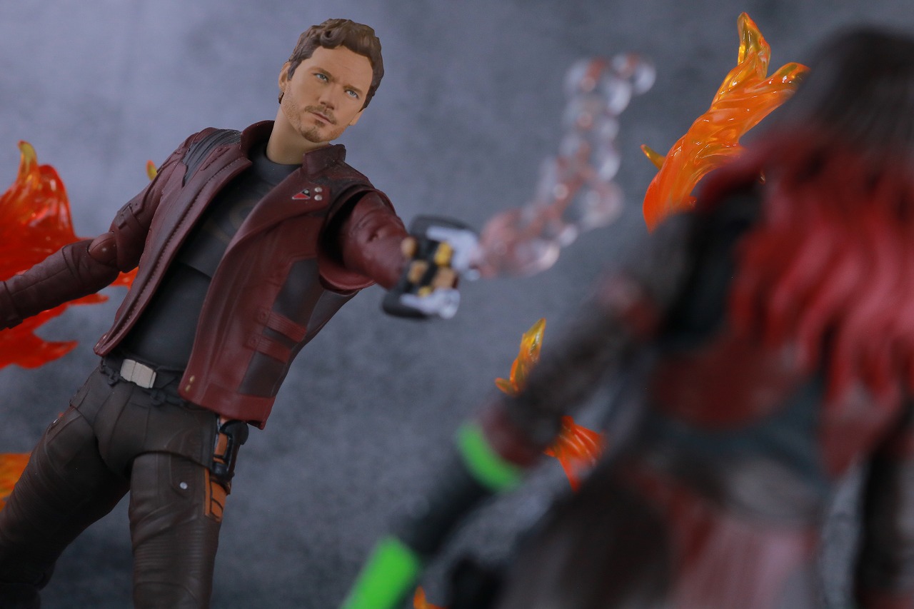 S.H.フィギュアーツ　ガモーラ　レビュー　アクション　サノス　スターロード