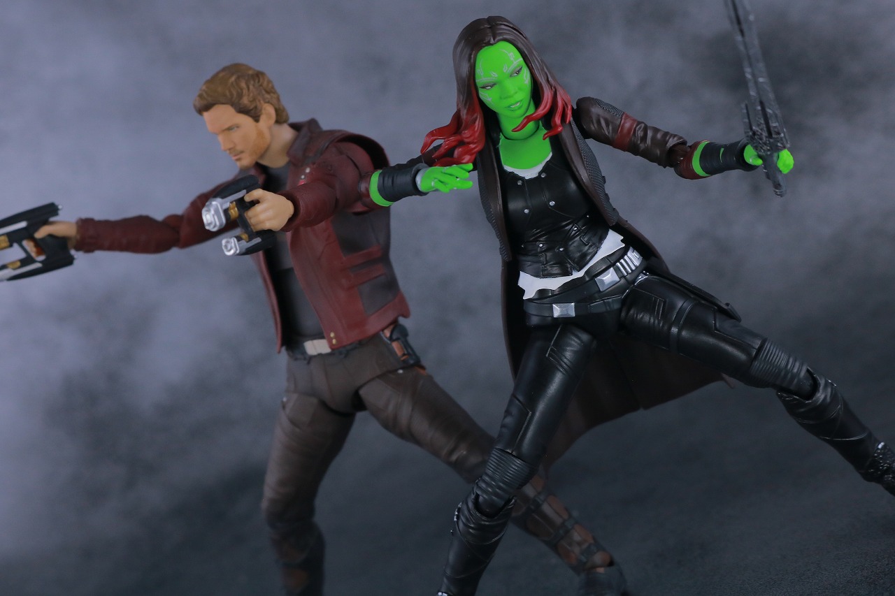 S.H.フィギュアーツ　ガモーラ　レビュー　アクション　スターロード