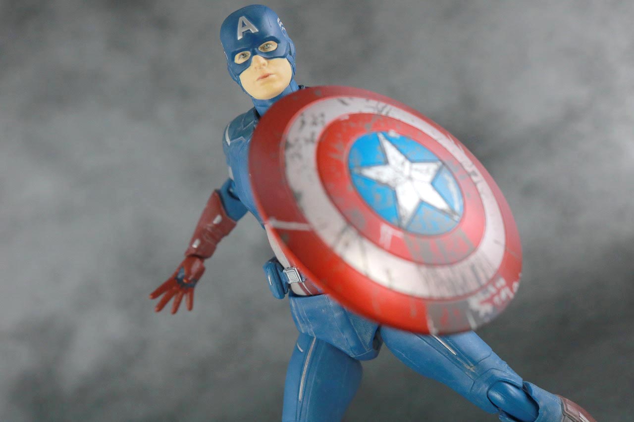 S.H.フィギュアーツ　キャプテンアメリカ　AVENGERS ASSEMBLE　EDITION　レビュー　アクション