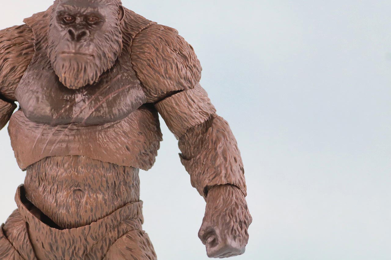 S.H.モンスターアーツ　コング　ゴジラVSコング　レビュー　本体