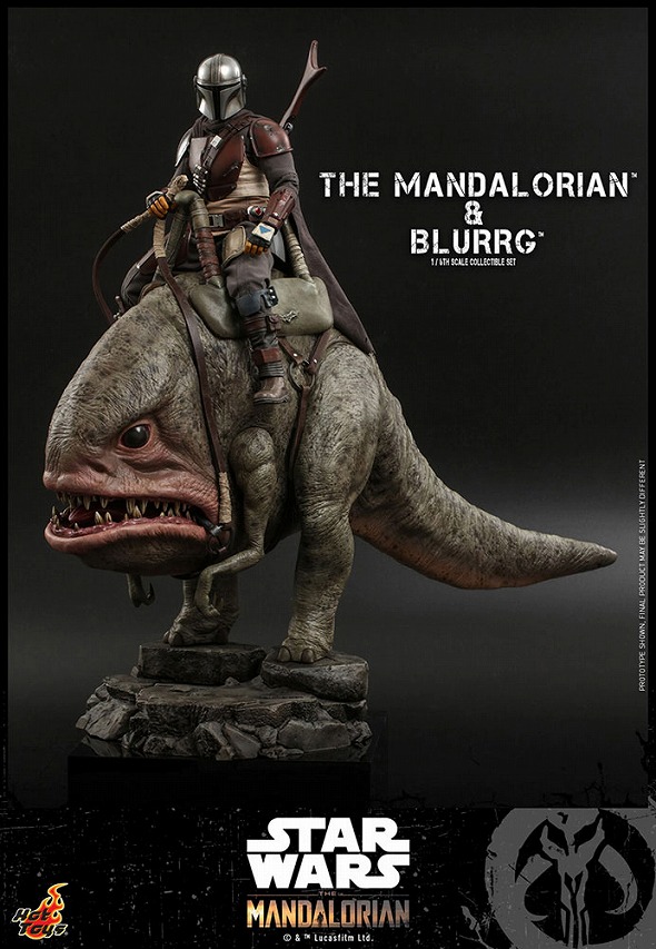 ホットトイズ テレビ・マスターピース　マンダロリアン＆ブラーグ セット