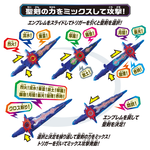 DX刃王剣クロスセイバー