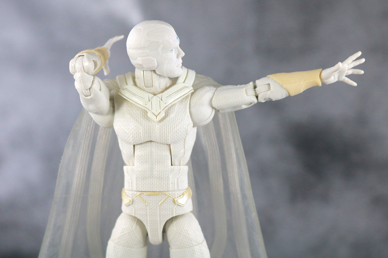 マーベルレジェンド　ザ・ヴィジョン　ホワイトヴィジョン　レビュー　可動範囲