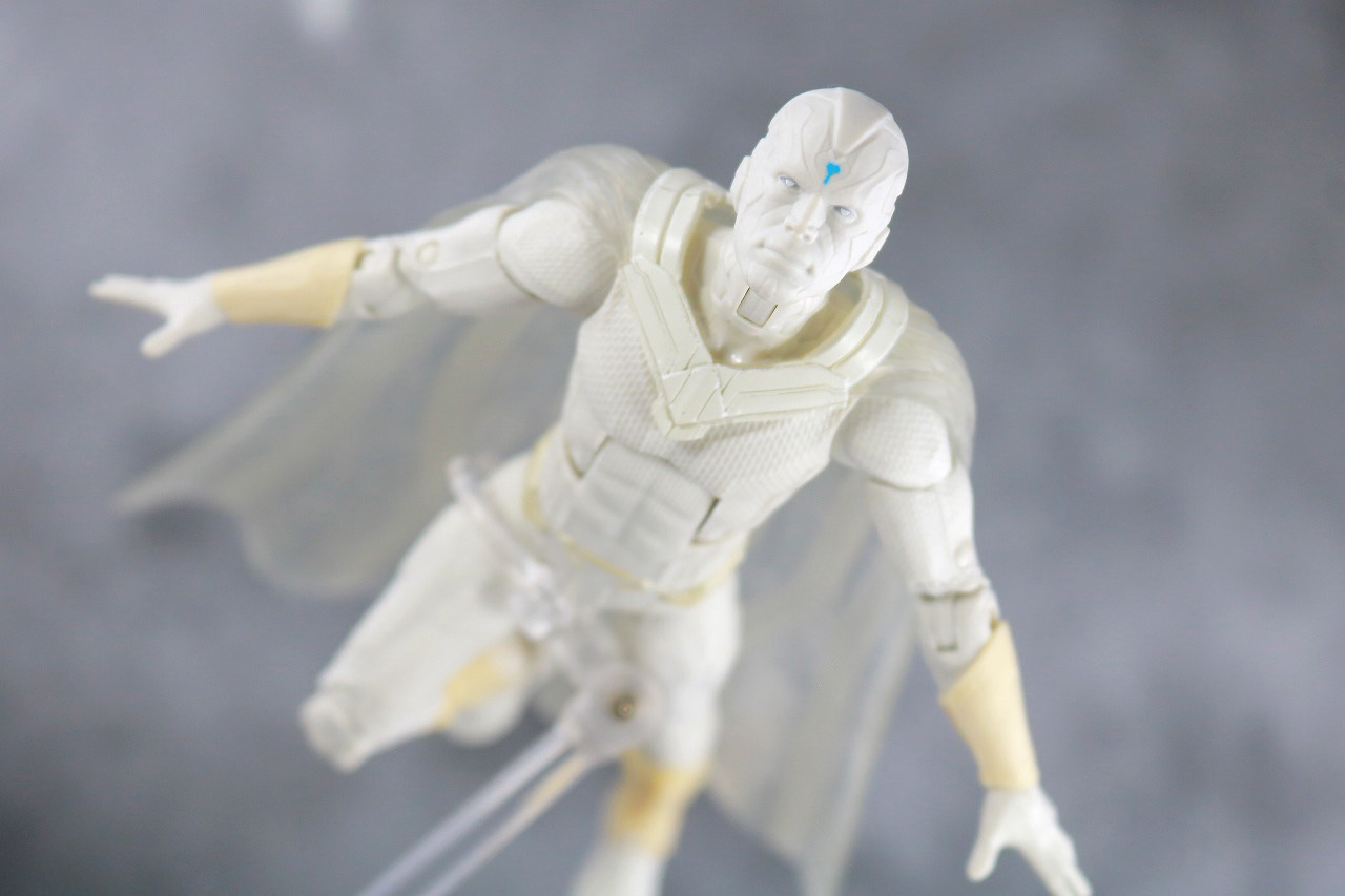 マーベルレジェンド　ザ・ヴィジョン　ホワイトヴィジョン　レビュー　アクション