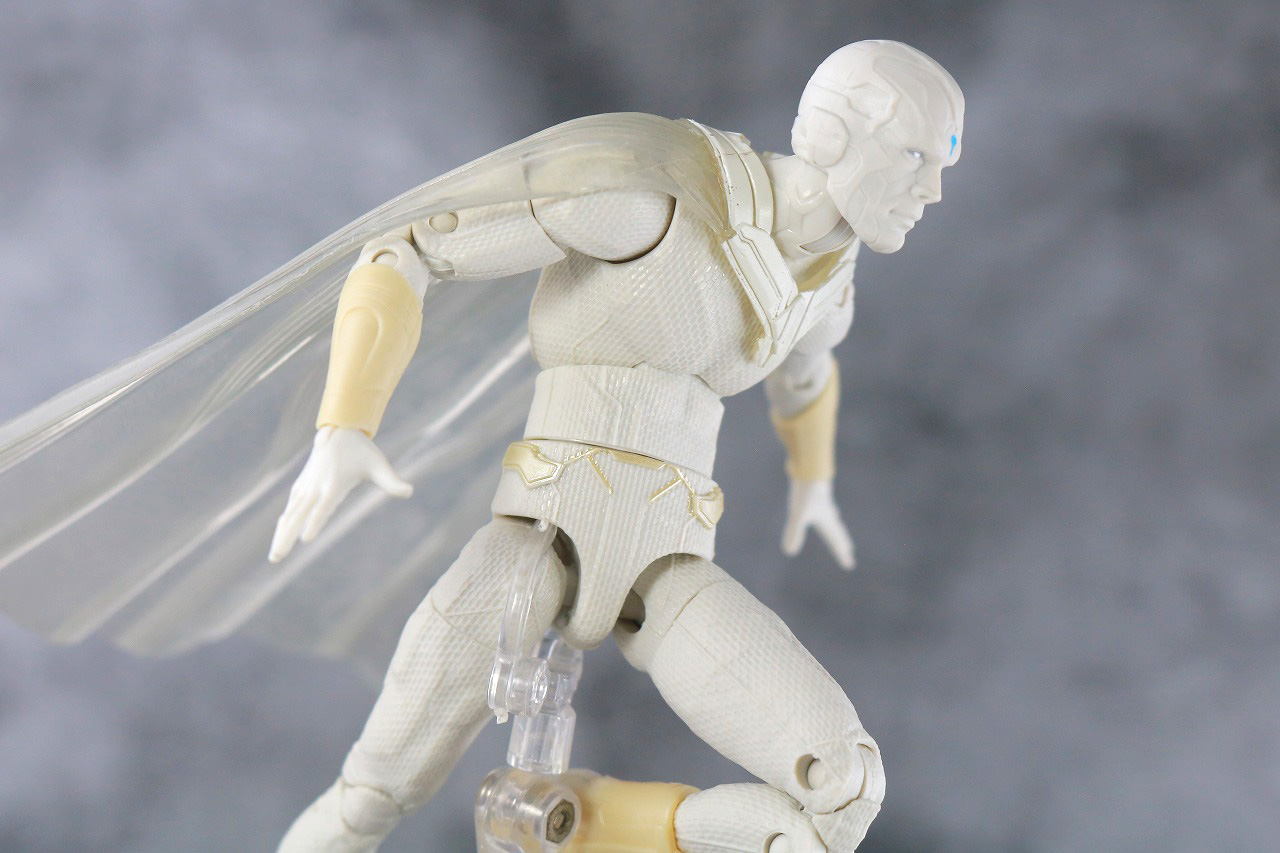 マーベルレジェンド　ザ・ヴィジョン　ホワイトヴィジョン　レビュー　アクション