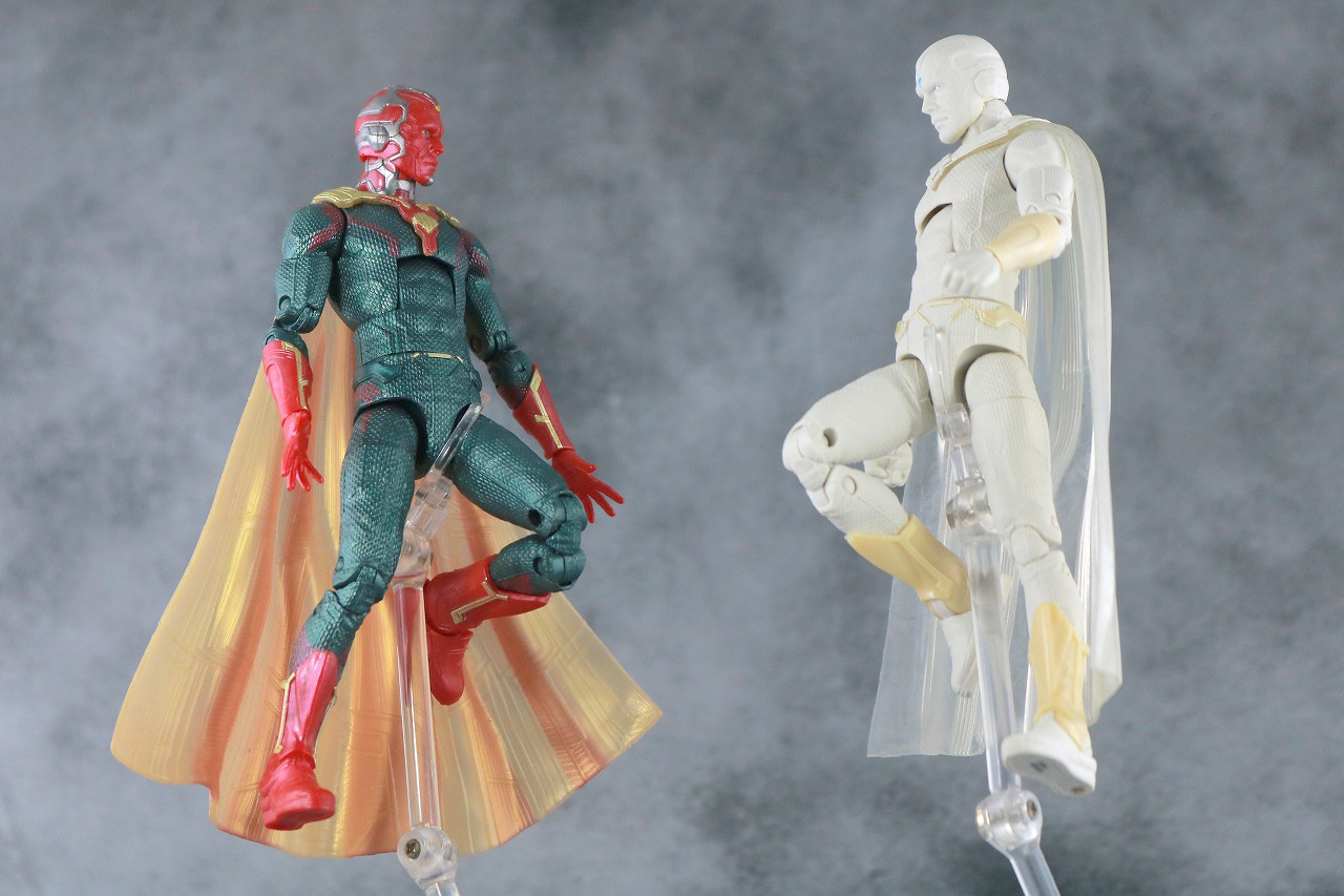 マーベルレジェンド　ザ・ヴィジョン　ホワイトヴィジョン　レビュー　アクション