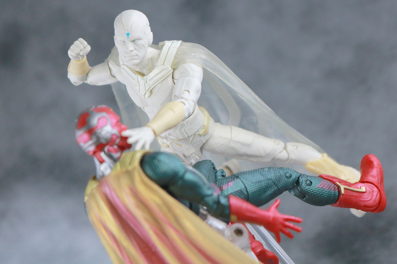 マーベルレジェンド　ザ・ヴィジョン　ホワイトヴィジョン　レビュー　アクション