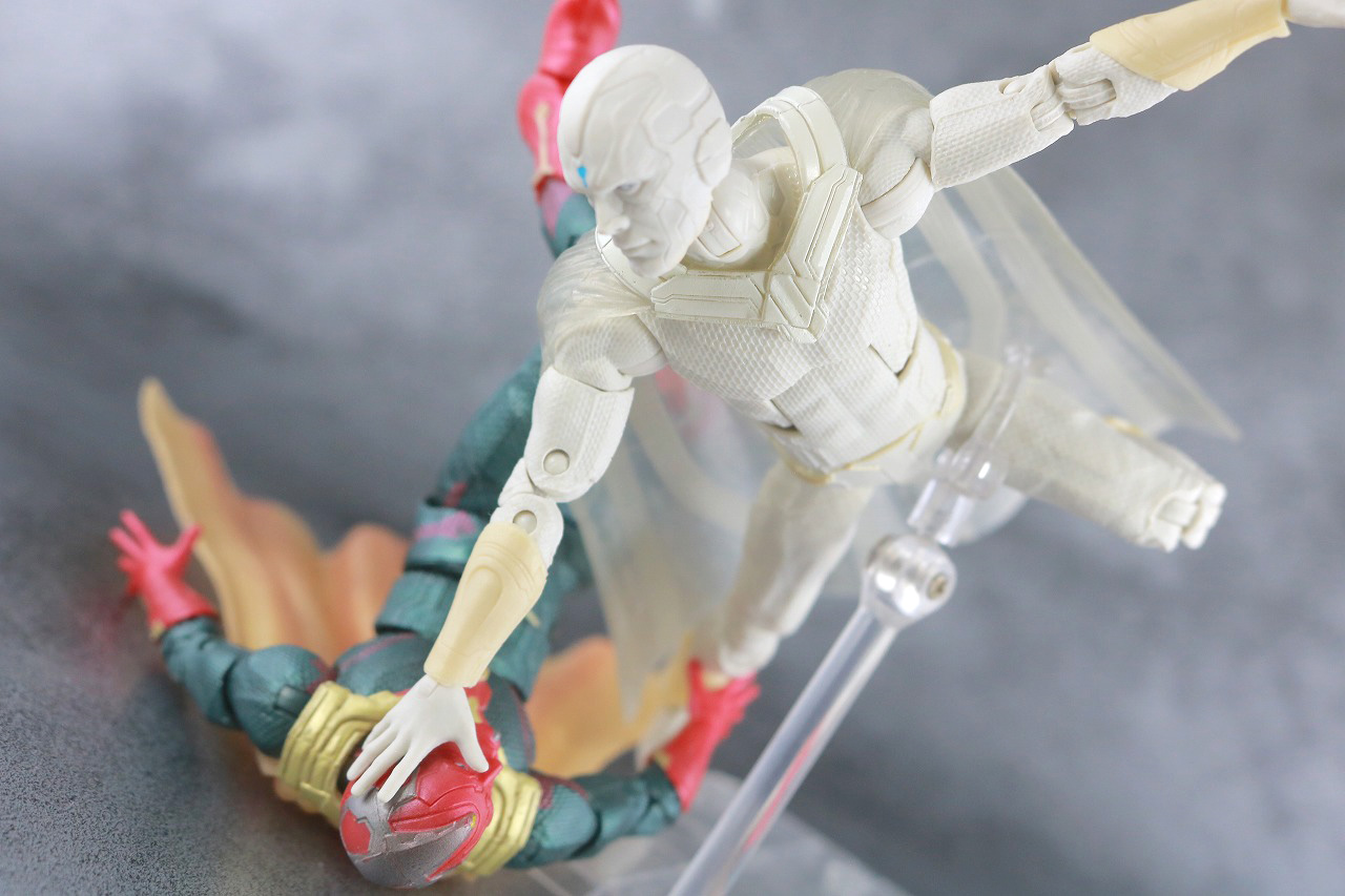 マーベルレジェンド　ザ・ヴィジョン　ホワイトヴィジョン　レビュー　アクション