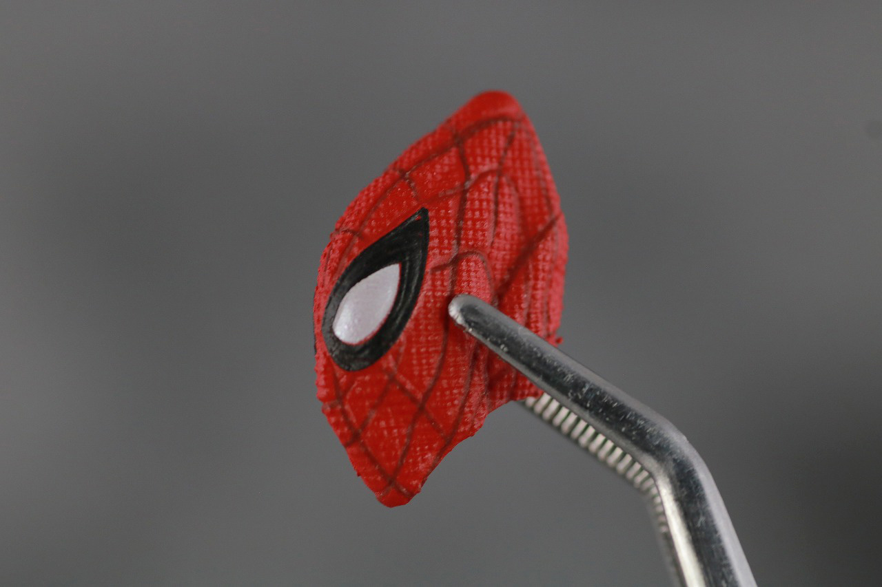 MAFEX　スパイダーマン　ステルス・スーツ　レビュー　付属品　マスク