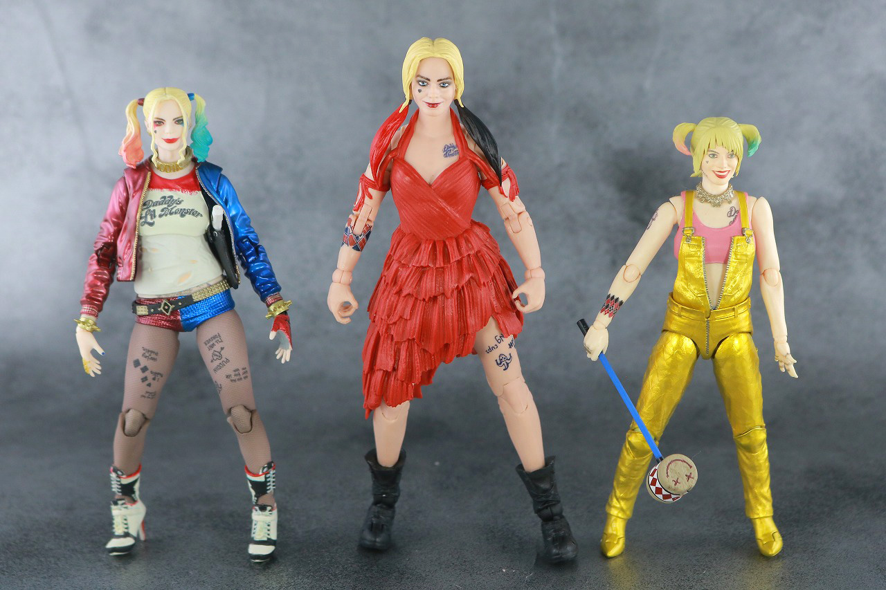 DCマルチバース　ハーレイ・クイン　ザ・スーサイド・スクワッド　レビュー　本体　S.H.フィギュアーツ　MAFEX　比較