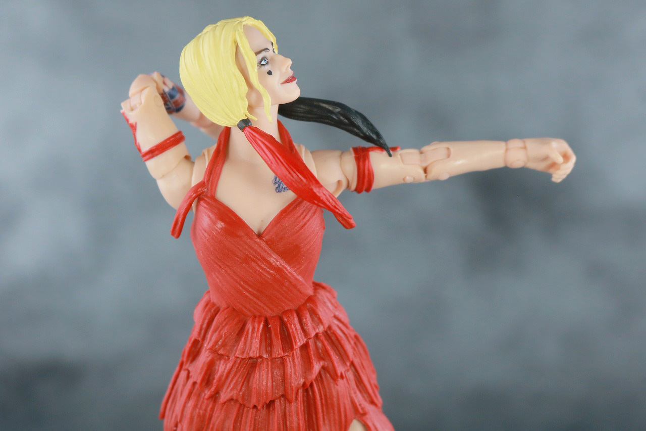 DCマルチバース　ハーレイ・クイン　ザ・スーサイド・スクワッド　レビュー　可動範囲