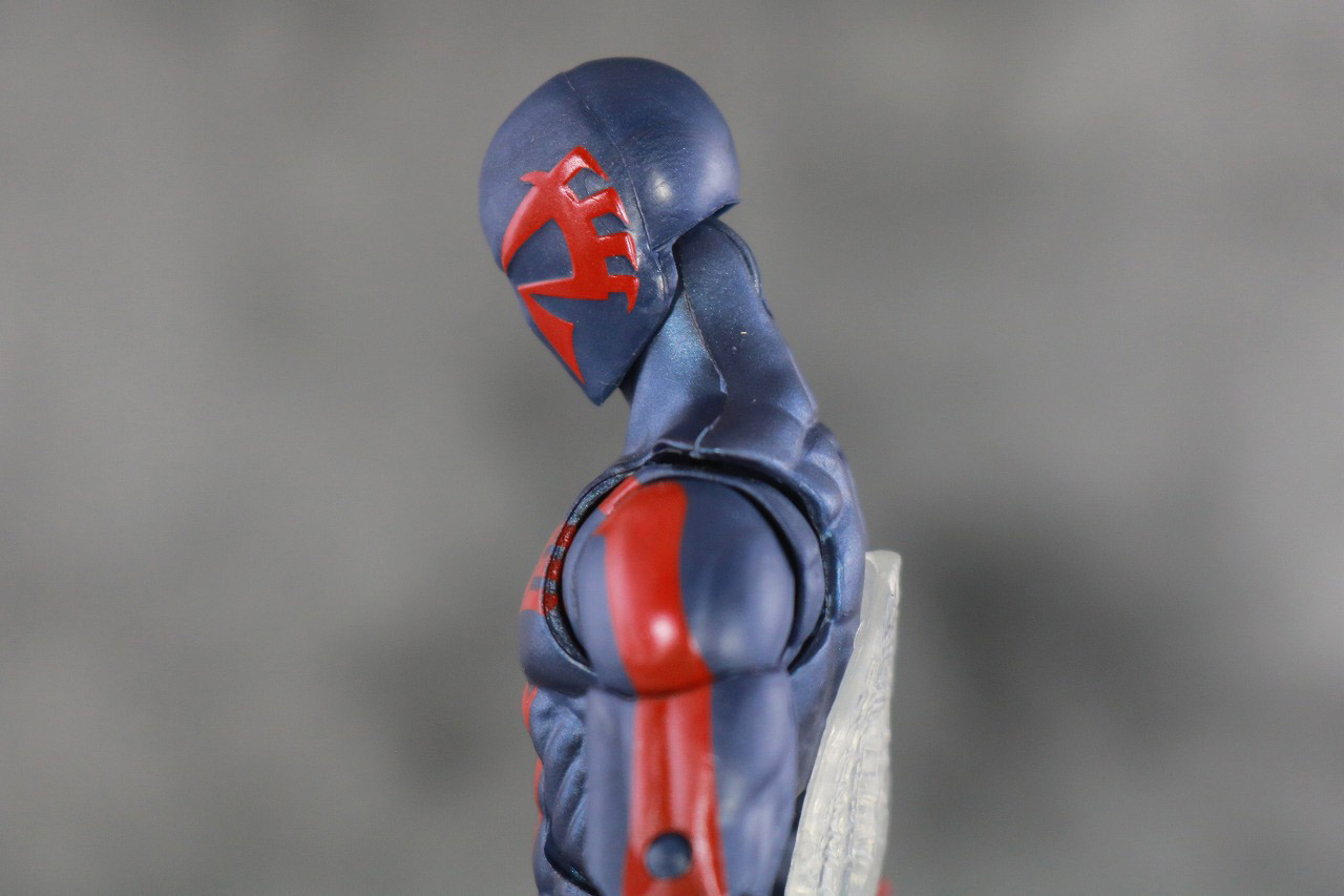 マーベルレジェンド　スパイダーマン2099　レトロパッケージ　レビュー　可動範囲