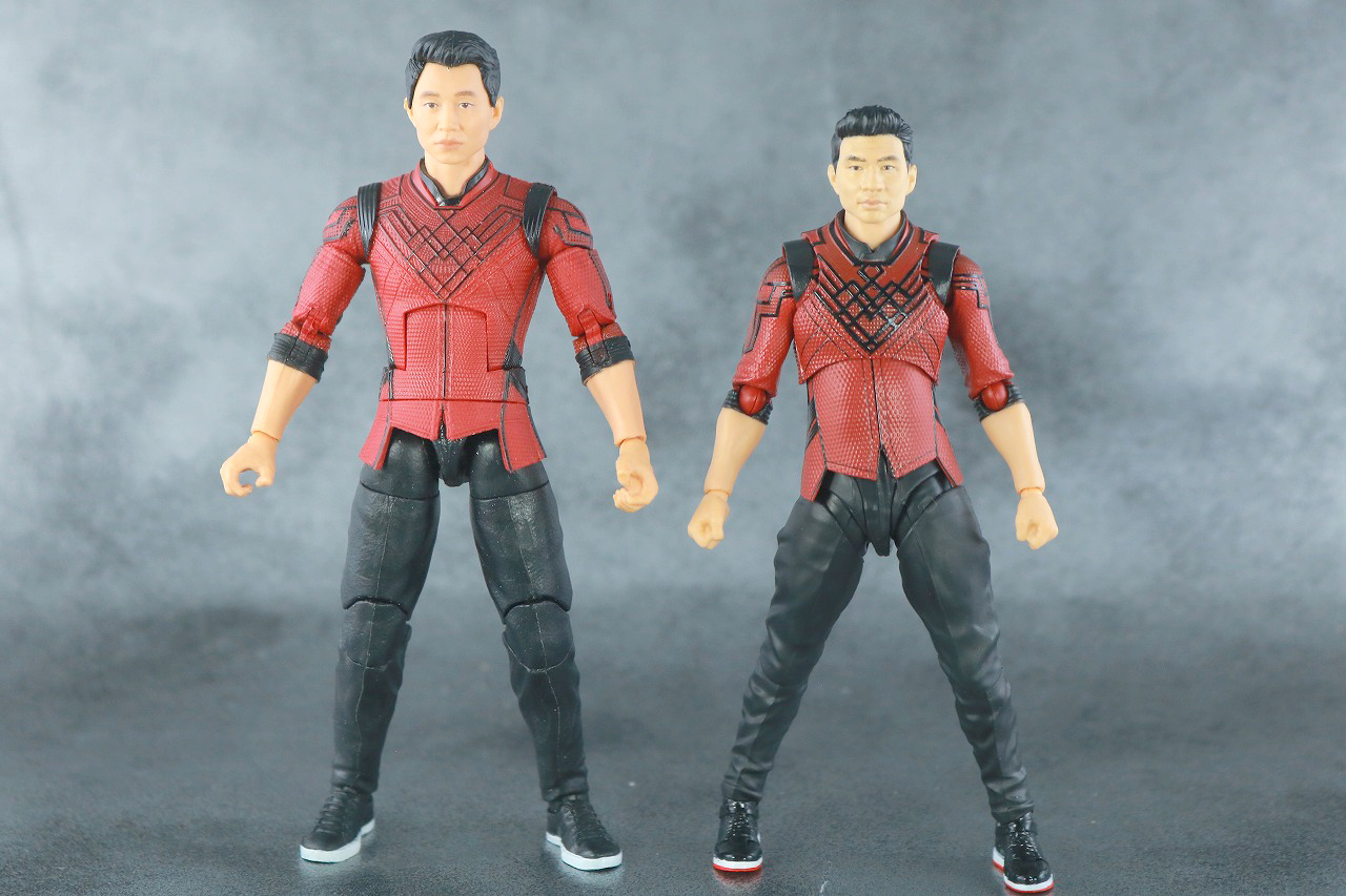 S.H.フィギュアーツ　シャン・チー　レビュー　本体　マーベルレジェンド　比較