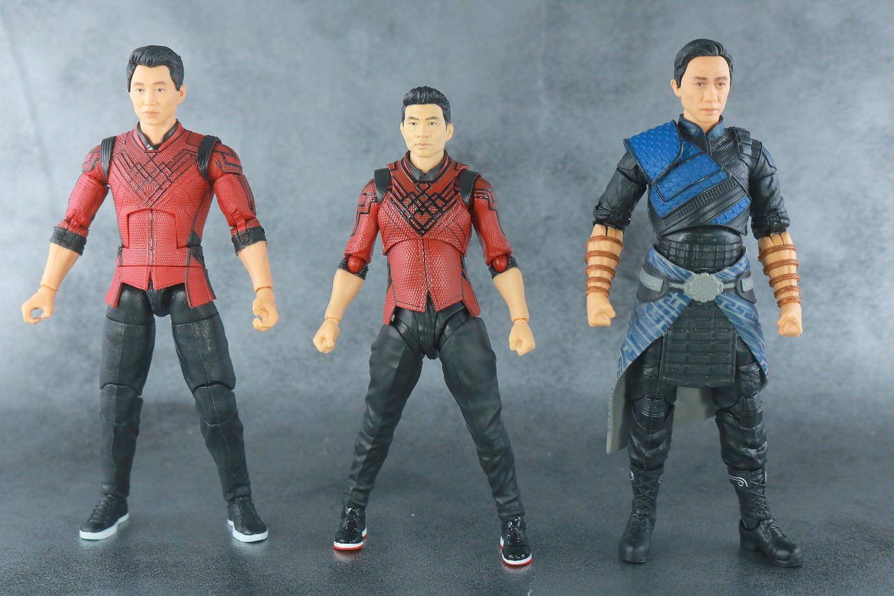 S.H.フィギュアーツ　シャン・チー　レビュー　本体　比較　マーベルレジェンド　ウェンウー