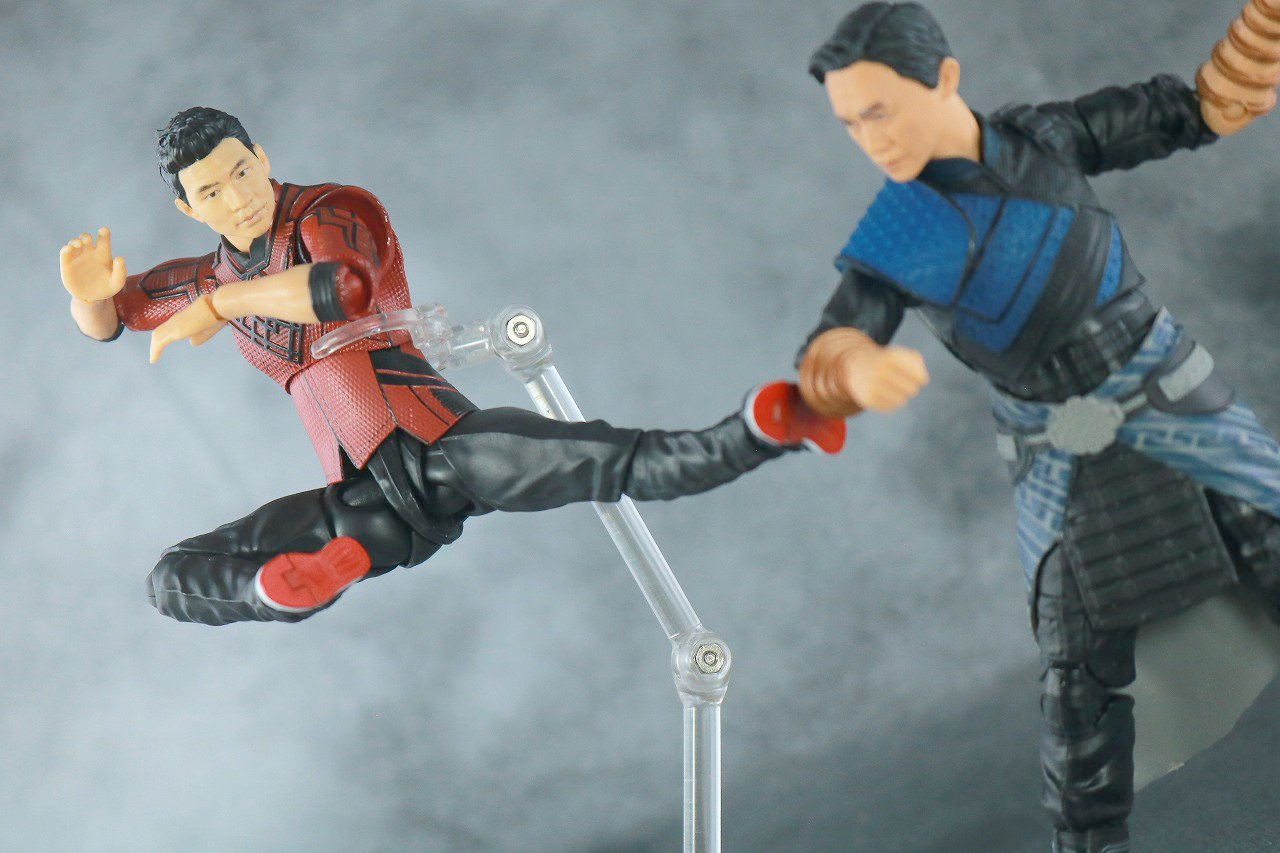 S.H.フィギュアーツ　シャン・チー　レビュー　アクション　マーベルレジェンド　ウェンウー