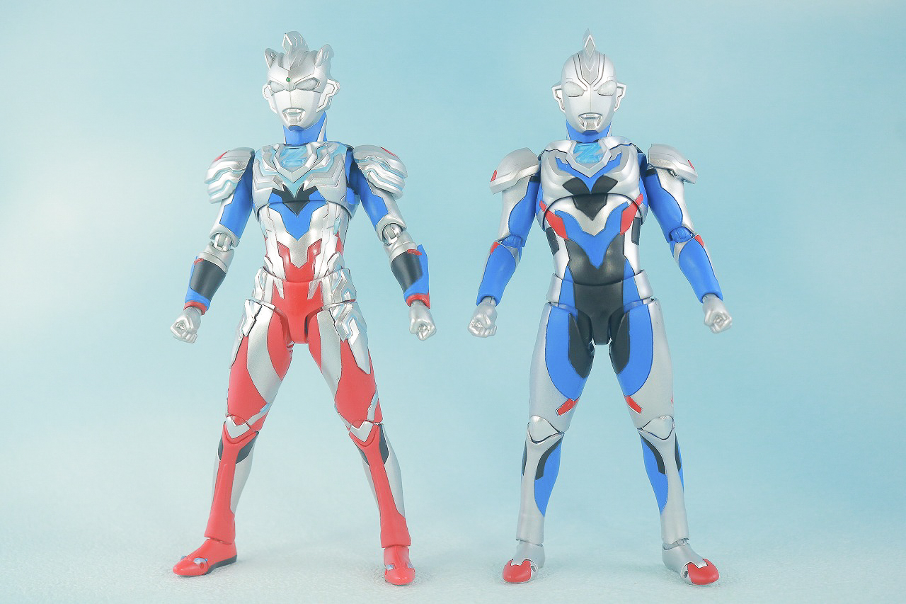 S.H.フィギュアーツ　ウルトラマンゼット　オリジナル　レビュー　本体　アルファエッジ　比較