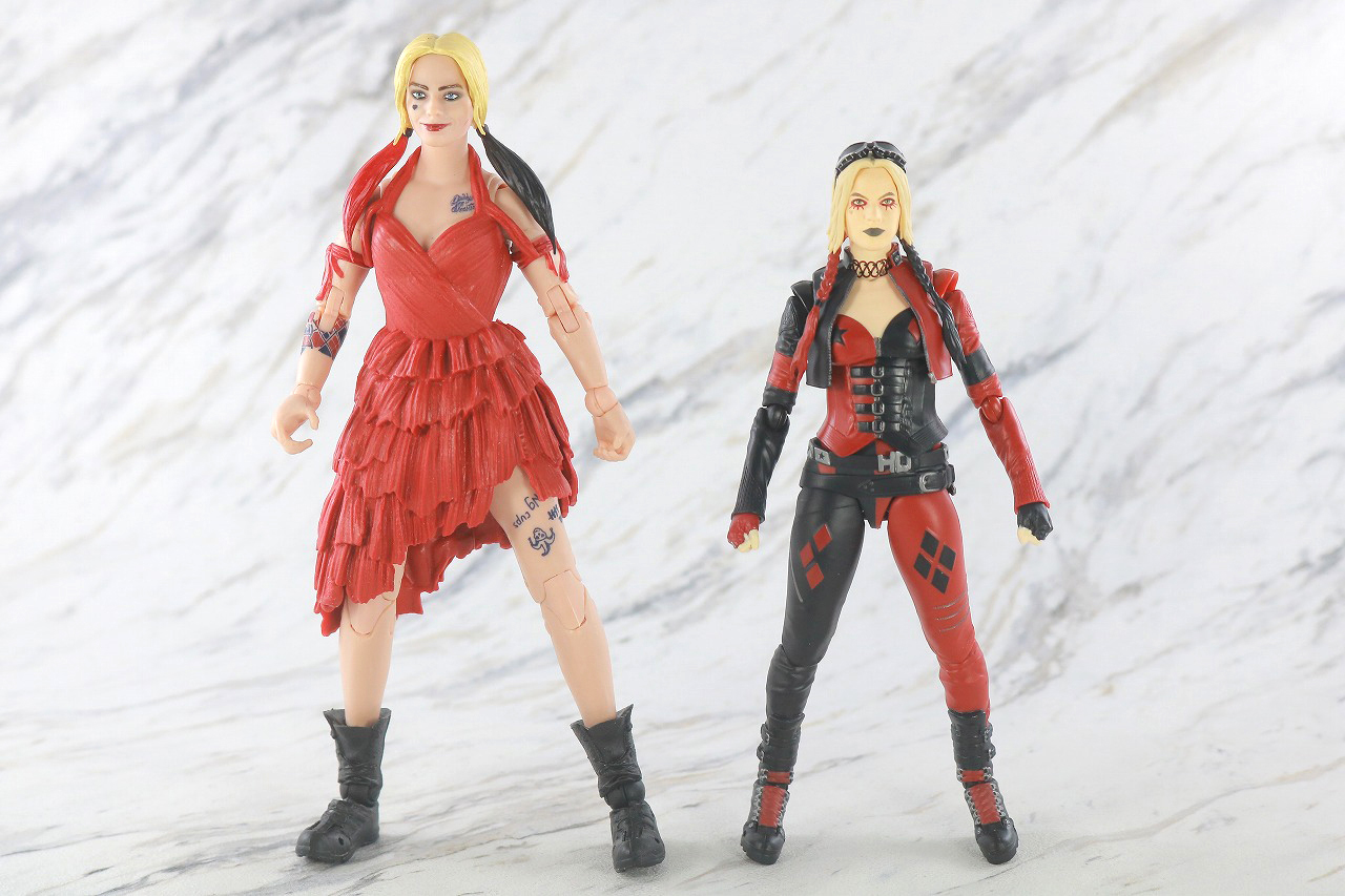 S.H.フィギュアーツ　ハーレイ・クイン　ザ・スーサイド・スクワッド　レビュー　本体　DCマルチバース　比較