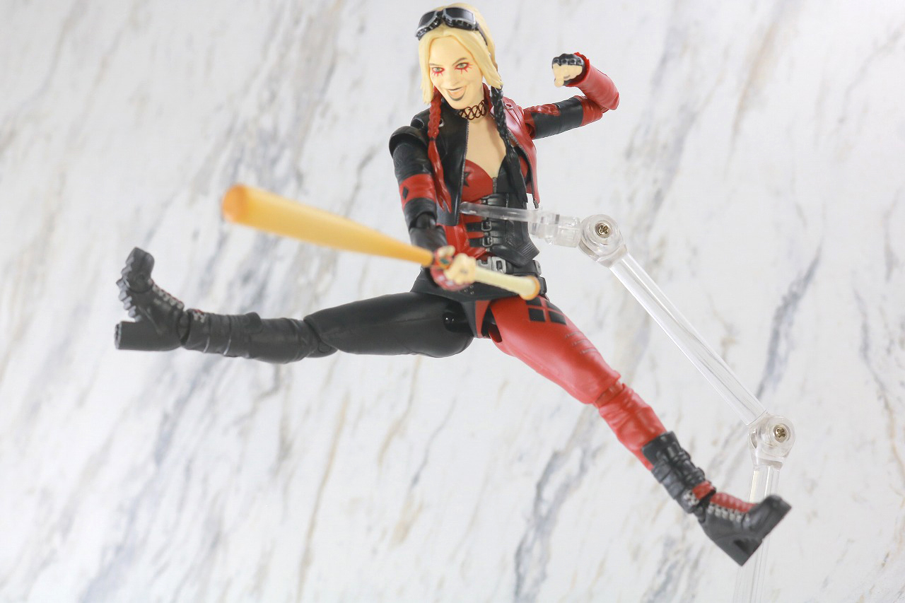 S.H.フィギュアーツ　ハーレイ・クイン　ザ・スーサイド・スクワッド　レビュー　アクション