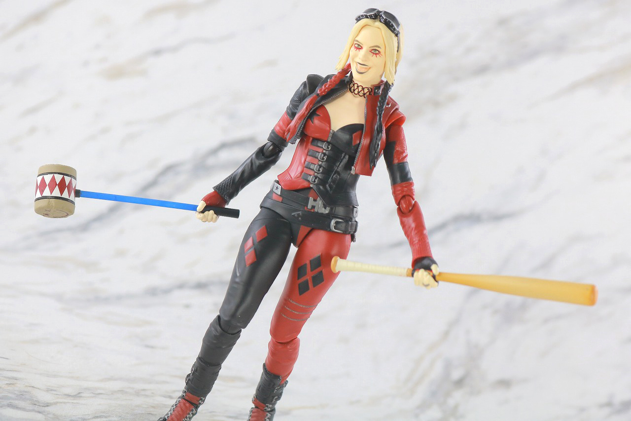 S.H.フィギュアーツ　ハーレイ・クイン　ザ・スーサイド・スクワッド　レビュー　アクション