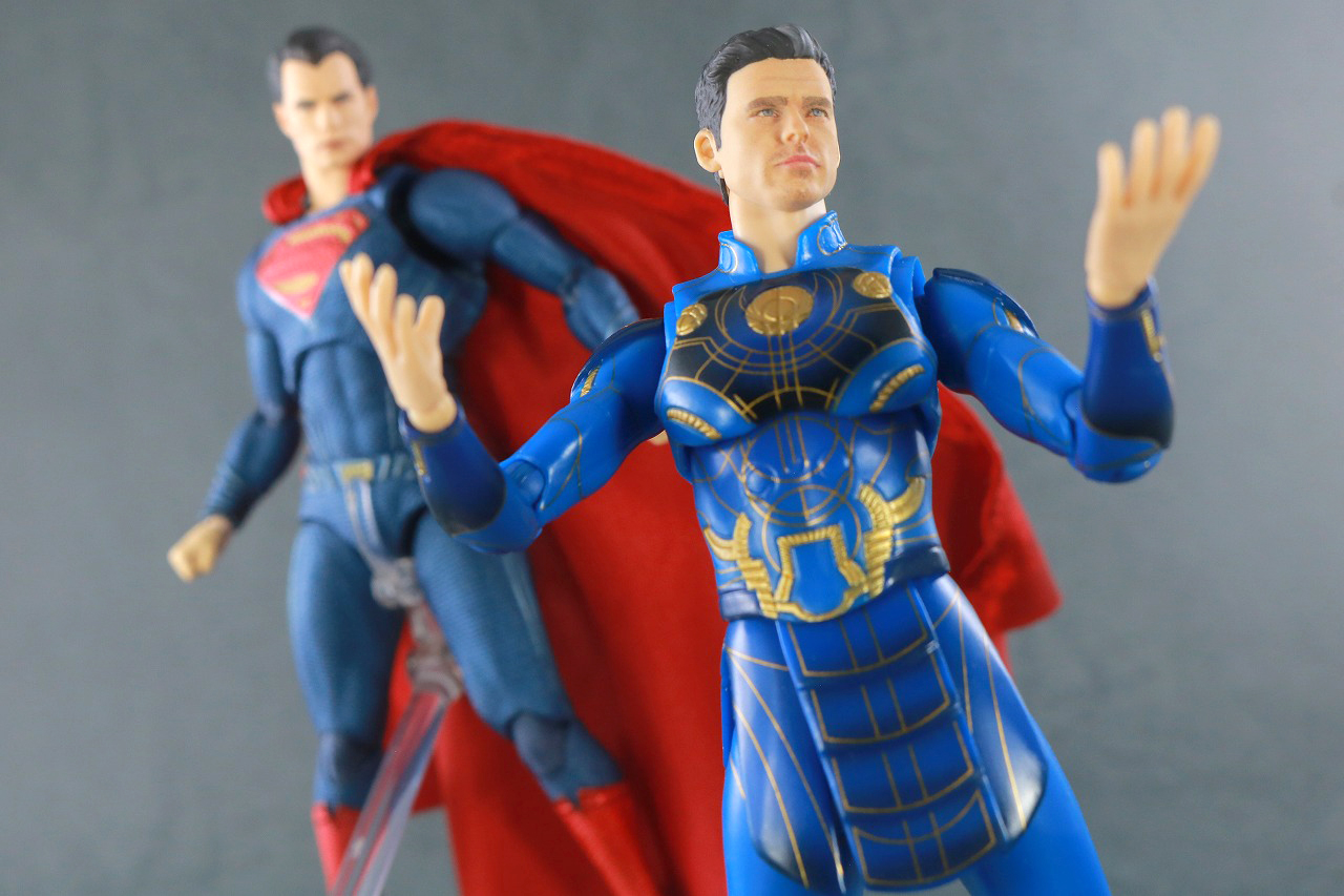 S.H.フィギュアーツ　イカリス　レビュー　アクション　MAFEX　スーパーマン　ジャスティスリーグ