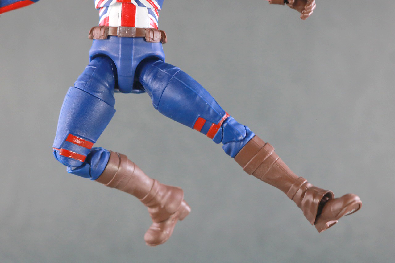 マーベルレジェンド　キャプテンカーター　レビュー　可動範囲