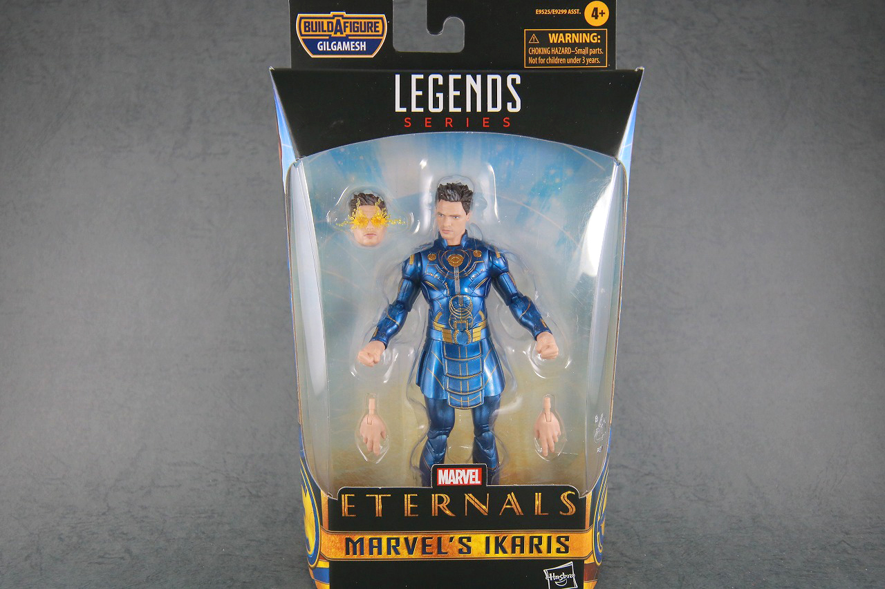 マーベルレジェンド　イカリス　エターナルズ　レビュー　パッケージ