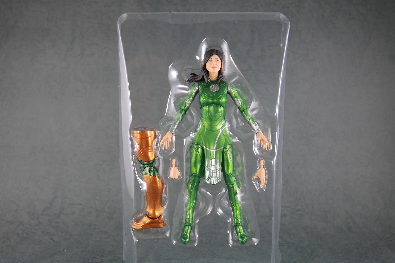 マーベルレジェンド　セルシ　エターナルズ　レビュー　パッケージ