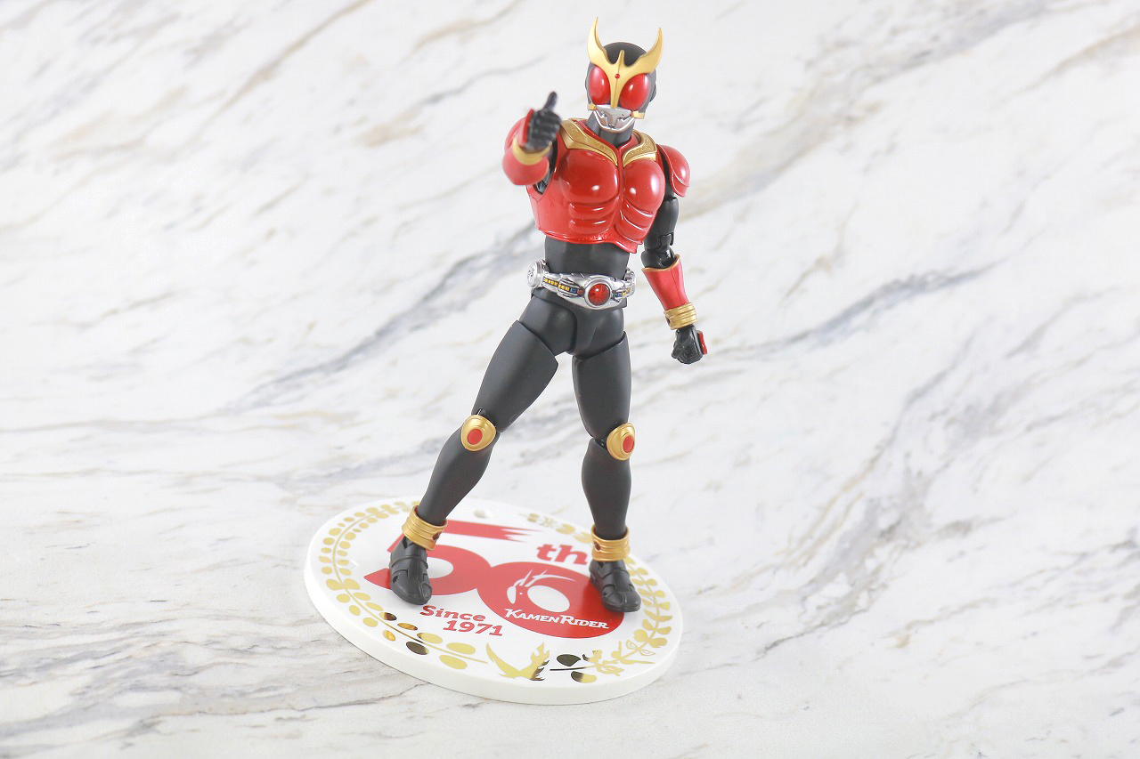 S.H.フィギュアーツ　仮面ライダークウガ マイティフォーム 真骨彫製法 50th Anniversary Ver.　レビュー　アクション