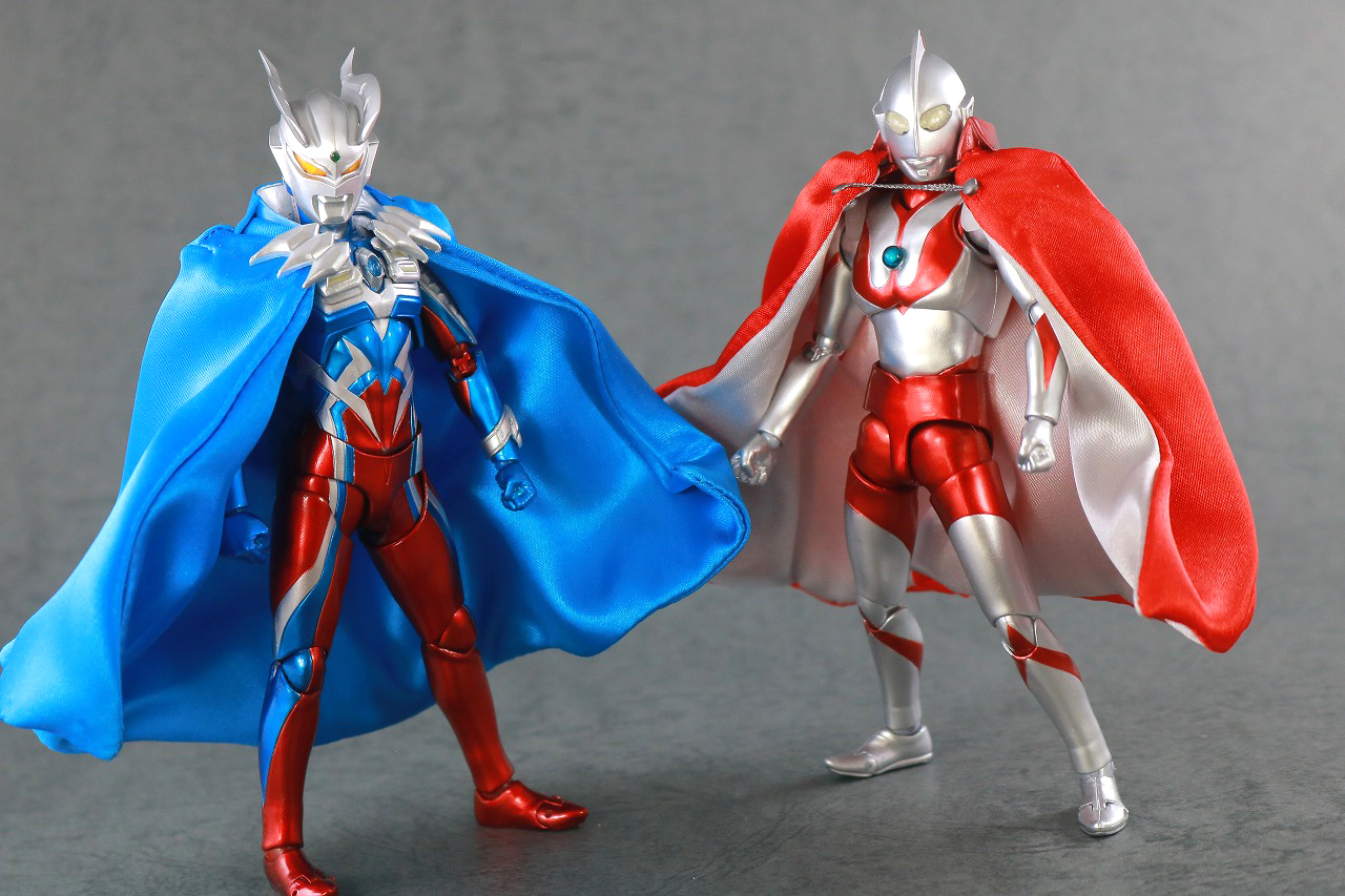 S.H.フィギュアーツ　ウルトラマン 55th Anniversary Ver.　レビュー　アクション　ウルトラマンゼロ 10th Anniversary Ver.