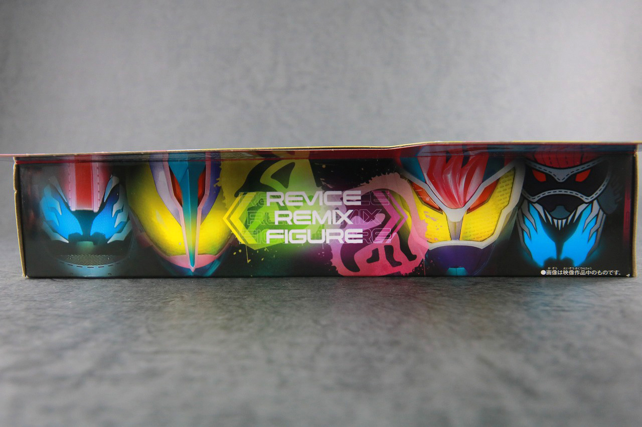 リバイスリミックスフィギュア　仮面ライダーリバイス ジャッカルゲノム　レビュー　パッケージ