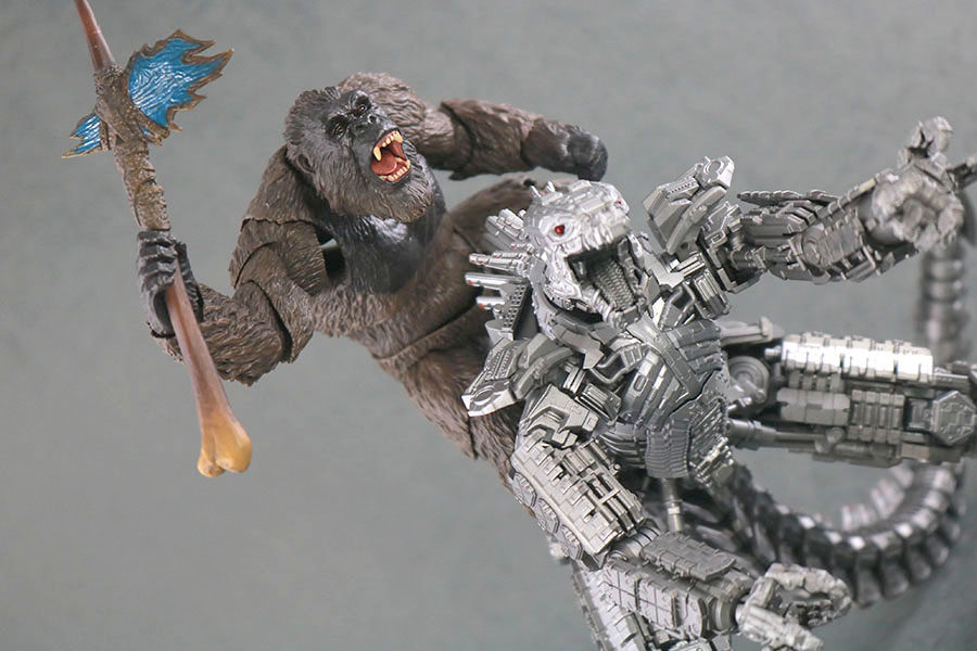 S.H.モンスターアーツ　メカゴジラ（2021／ゴジラVSコング）　レビュー　アクション