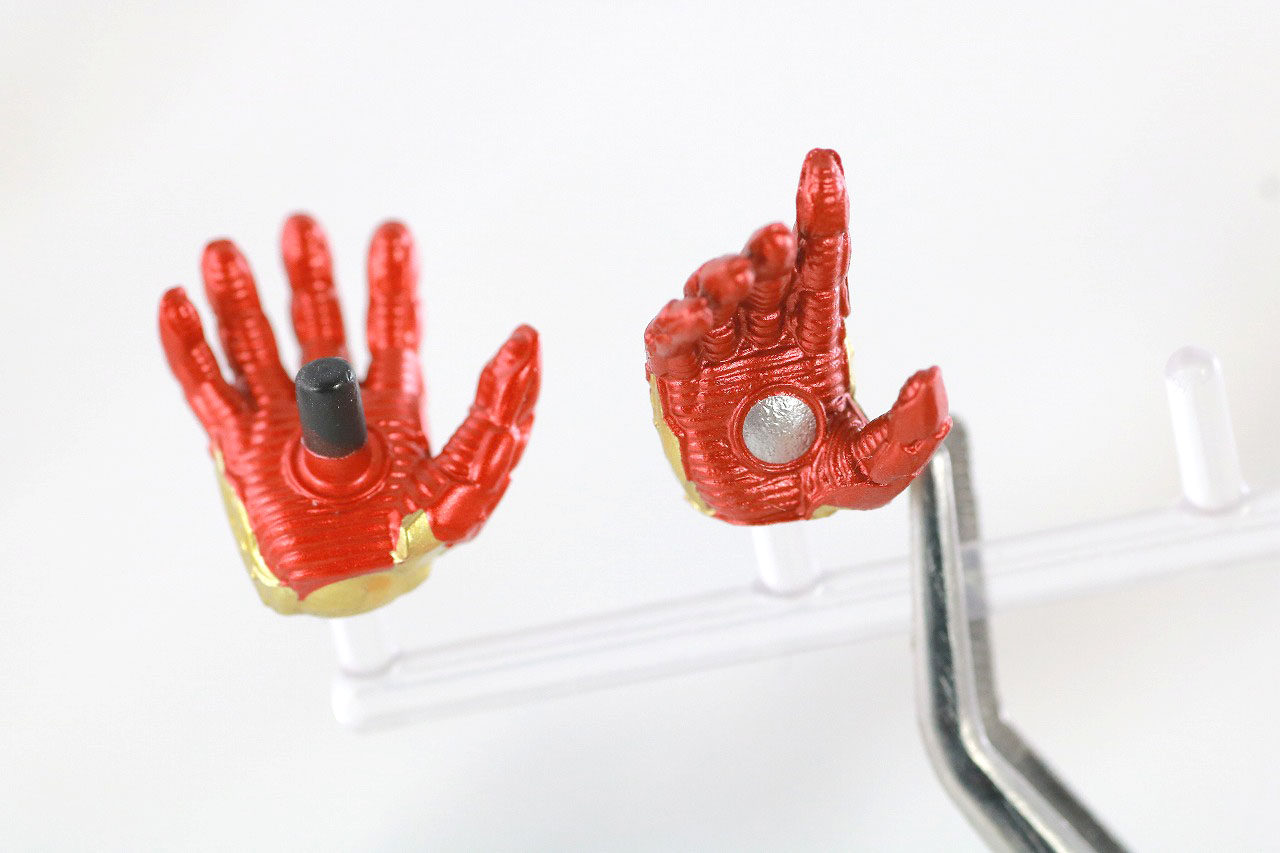 S.H.フィギュアーツ　アイアンマン（テック・オン・アベンジャーズ）　レビュー　付属品　手首