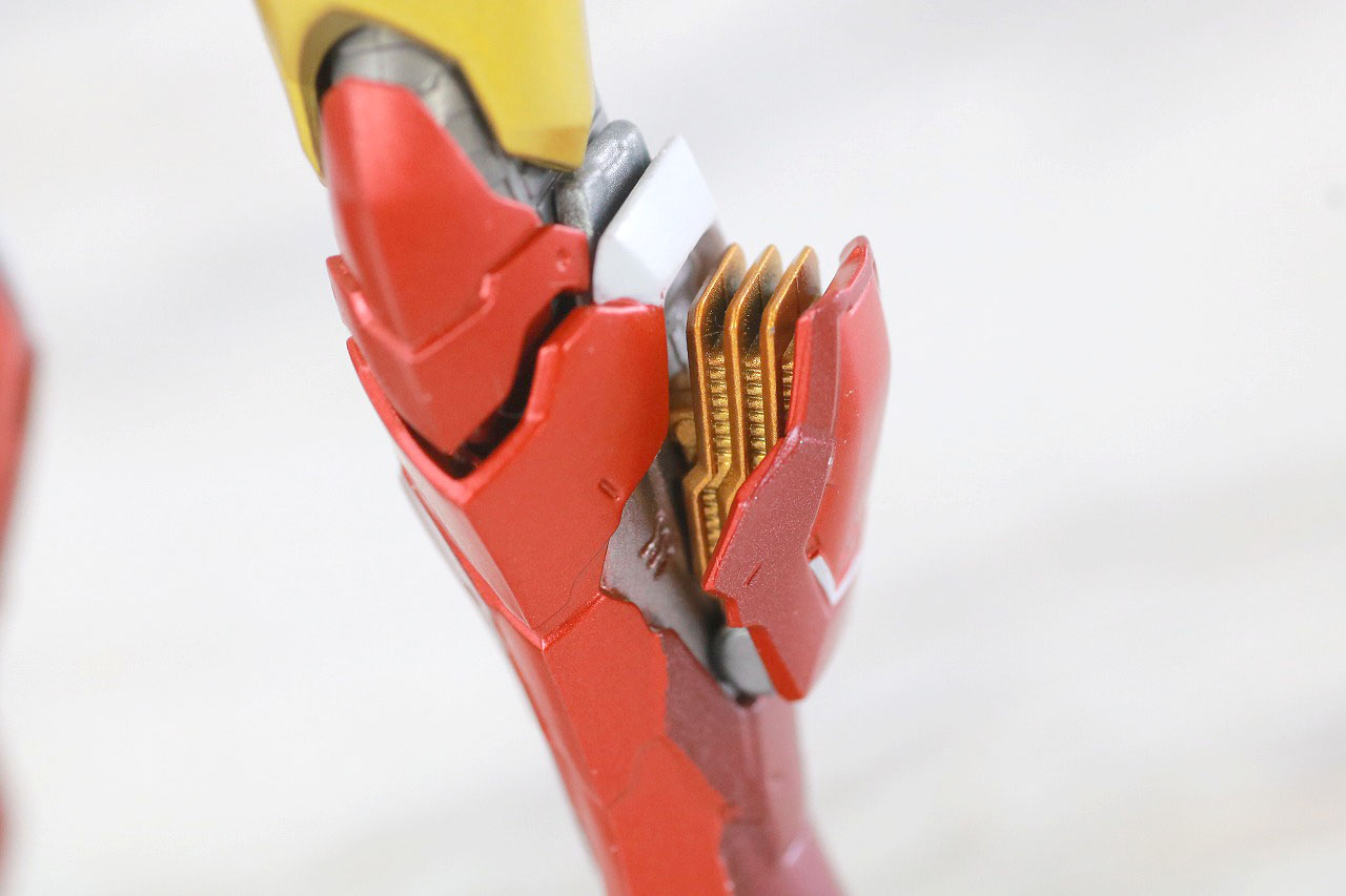 S.H.フィギュアーツ　アイアンマン（テック・オン・アベンジャーズ）　レビュー　付属品　足パーツ