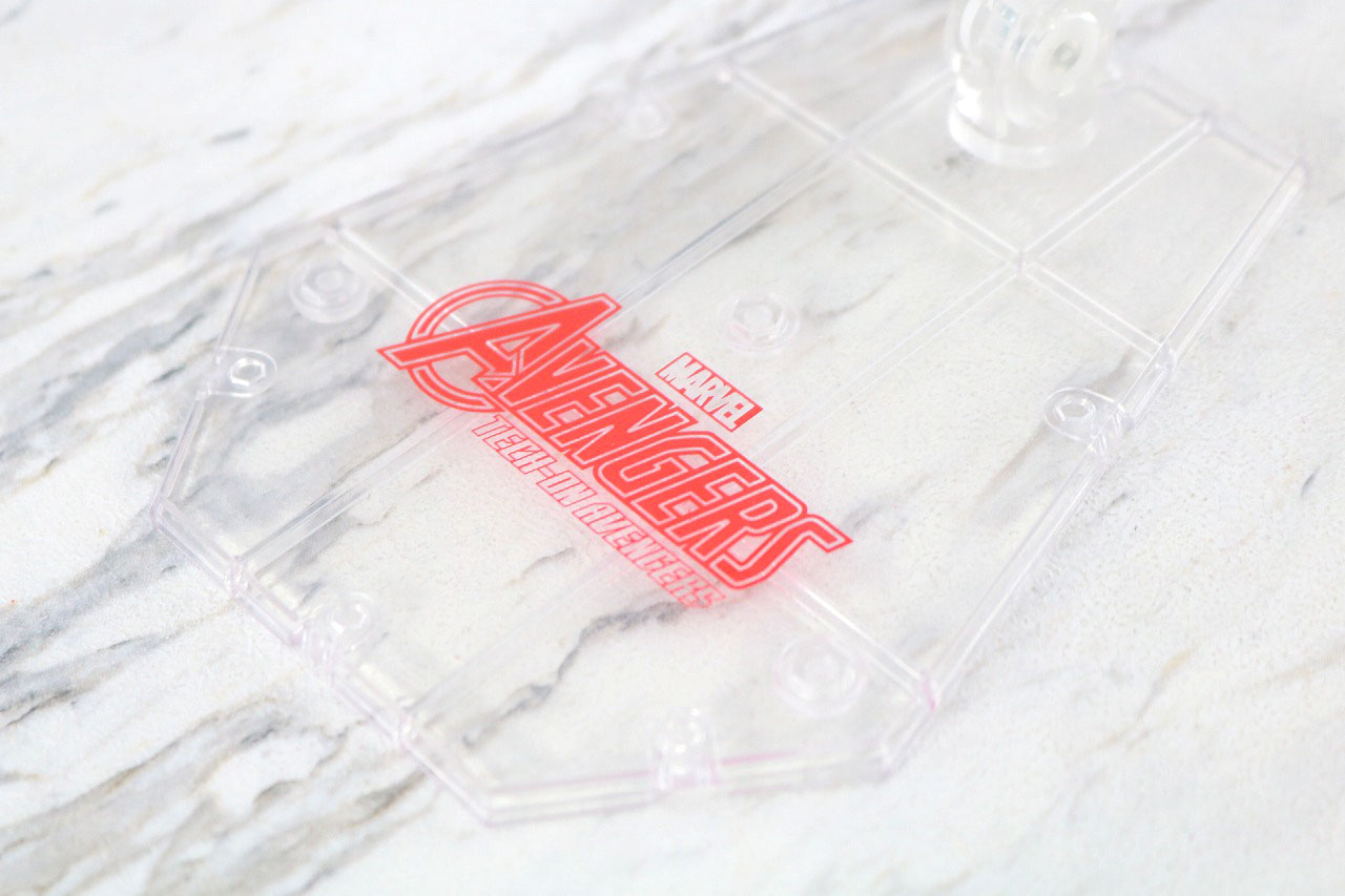 S.H.フィギュアーツ　アイアンマン（テック・オン・アベンジャーズ）　レビュー　付属品　台座