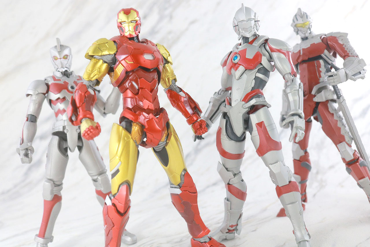 S.H.フィギュアーツ　アイアンマン（テック・オン・アベンジャーズ）　レビュー　アクション