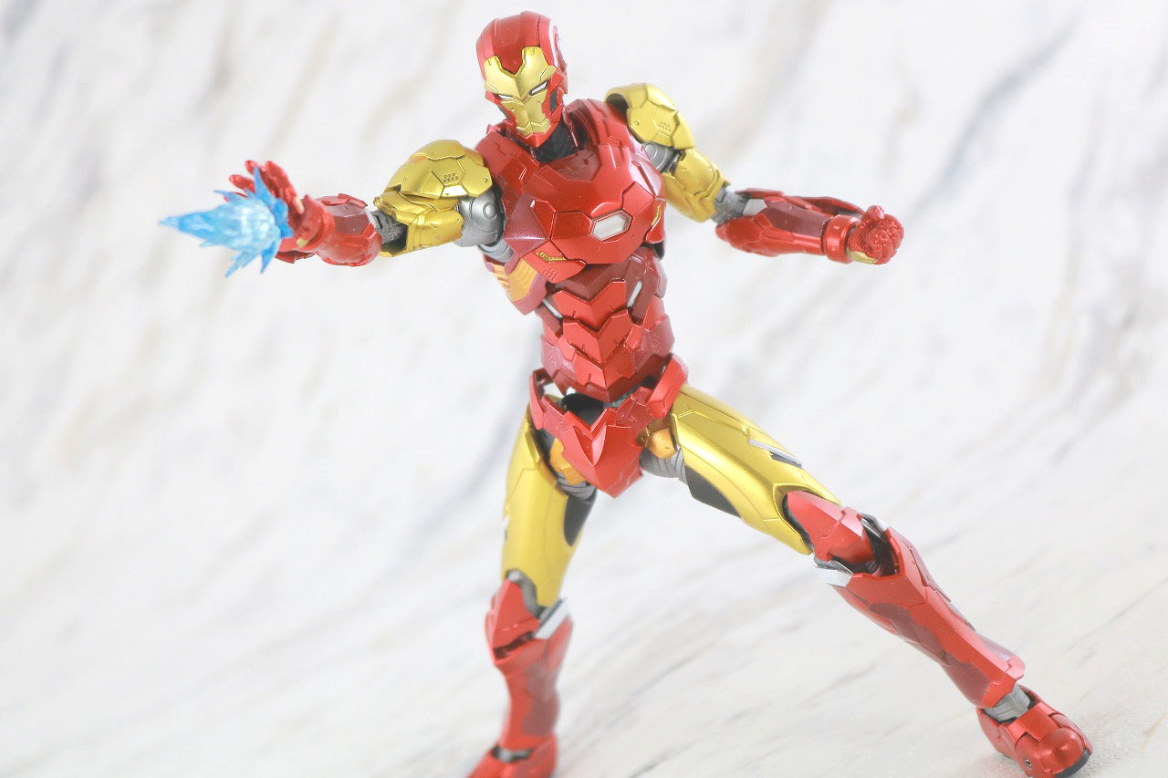 S.H.フィギュアーツ　アイアンマン（テック・オン・アベンジャーズ）　レビュー　アクション